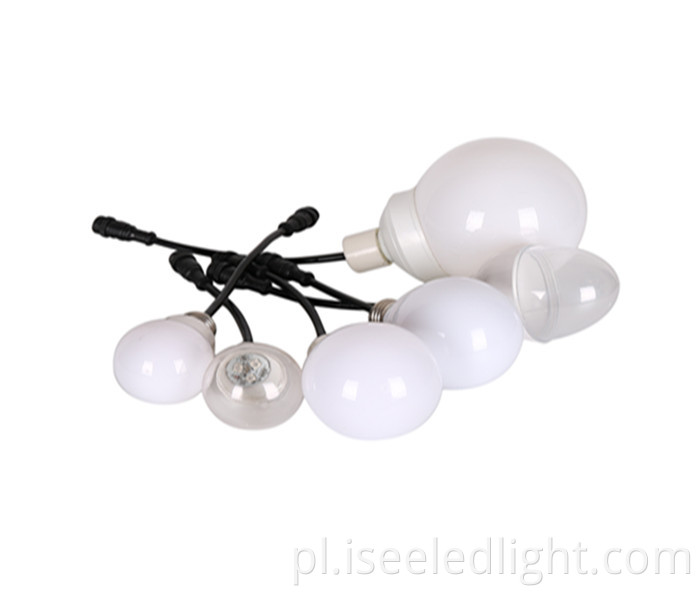 Programowalny wodoodporny matryca 12V RGB LED żarówka Programmable Waterproof 12V Matrix RGB Led Bulb